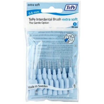 TePe Extra zacht Lichtblauw - 8 st - Rager