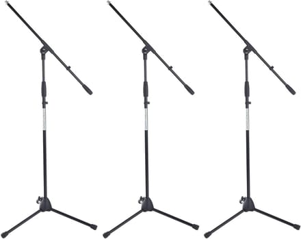 Microfoonstandaard met galgenarm - Robuust statief voor podium en studio