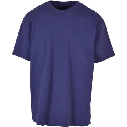 Build Your Brand - Heavy Oversized T-Shirt - Light Navy maat S