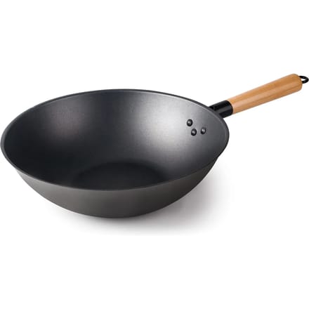 Anti-aanbak wok Lacor Ferrum
