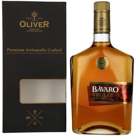 Bãvaro BRULÉE Spirit Drink 38% Vol. 0,7l in geschenkverpakking