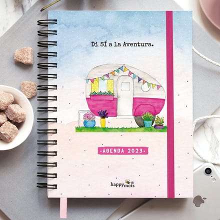 Agenda 2023 Weekplanner A5 met 13 Maanden (Dec 2022 - Dec 2023) Inclusief Planner en Stickers