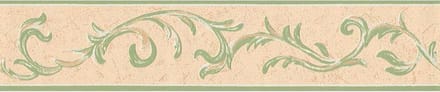 SLINGER VAN TAKKEN BEHANGRAND | beige bruin groen - A.S. Création Only Borders 11