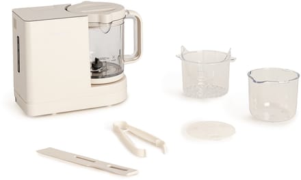 CREATE - Multifunctionele babykeukenrobot met sterilisator - Gebroken wit - BABY CHEFBOT