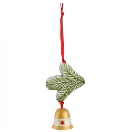 Villeroy & Boch kerstdecoratie Dennetak met klokje