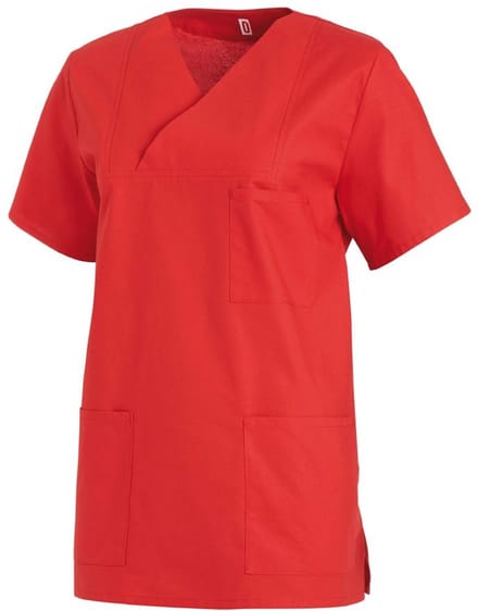 Leiber Overhemdjas 08/769/02 Rood