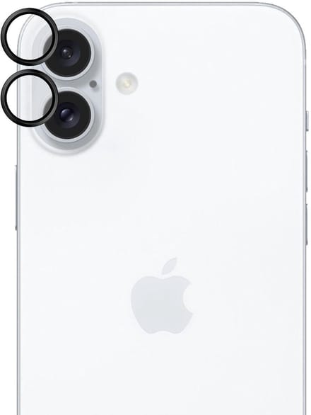 Apple iPhone 16/16 Plus - HARDY Lens Protection Pro Zwart