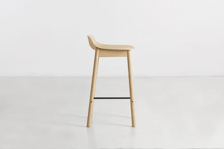 Woud Mono Counter Stoel - eiken, natuur
