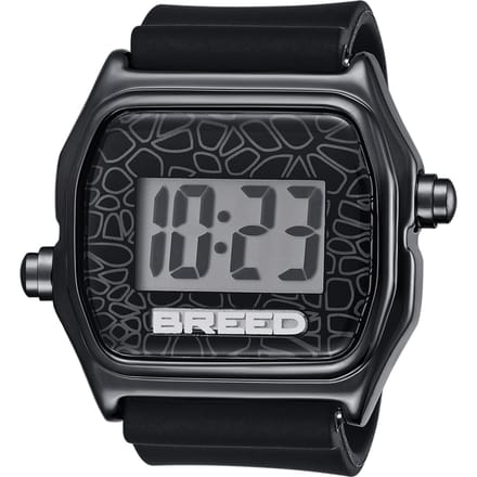 Breed Austin LCD siliconen ringhorloge