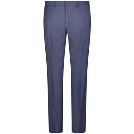 Roy Robson Broek Faux Uni Wool Blend Royal Blue / male