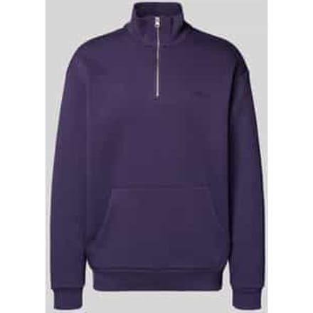 Sweatshirt met labelprint