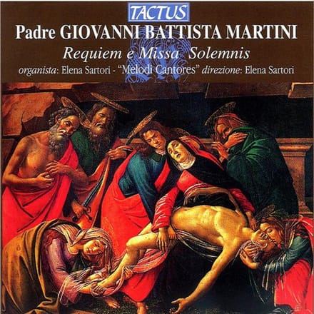 Elena Sartori, Melodi Cantores - Martini: Requiem E Missa Solemnis (CD)