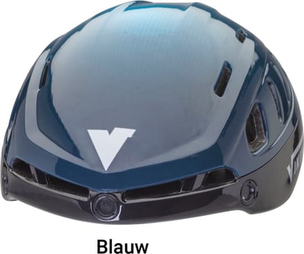 Viking Schaatshelm - Sparrow (incl. Vizier) Blauw M ( 55-58cm )