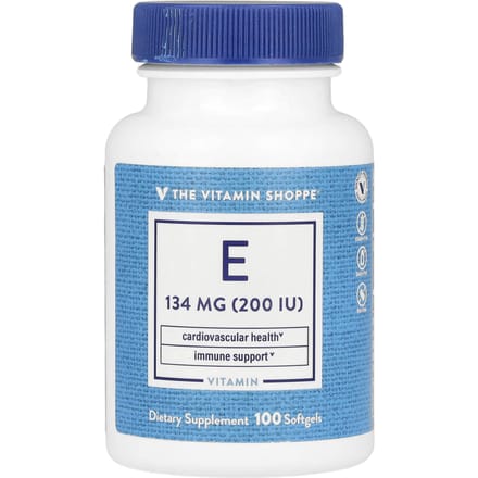 The Vitamin Shoppe, Vitamine E, 134mg (200 UI), 100 gélules
