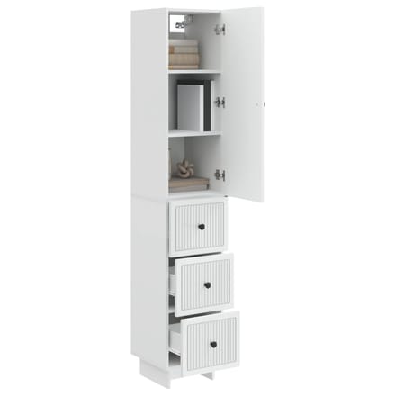 vidaXL - Kast - Set - 2 - st - Bewerkt - hout