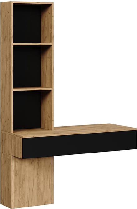 Vicco Melora Kaptafel – 100 cm Eiken/zwart