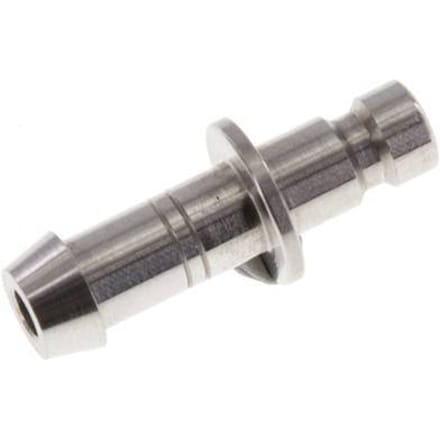 RVS DN 2.7 (Micro) Luchtkoppeling Insteeknippel 5 mm Slangpilaar