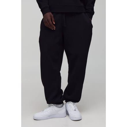 Essential Oversized Jogger | Black | Size Medium