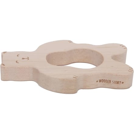 Bijtring Wooden Story Smily Bear