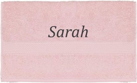 Handdoek - Sarah - 100x50cm - Roze