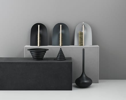 Normann Copenhagen - Ballo toiletborstel - zwart