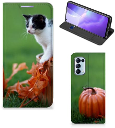 OPPO Find X3 Lite Hoesje maken Kitten