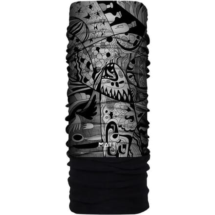 Tour de cou in microfibre polartec MATT Abstract Dinner