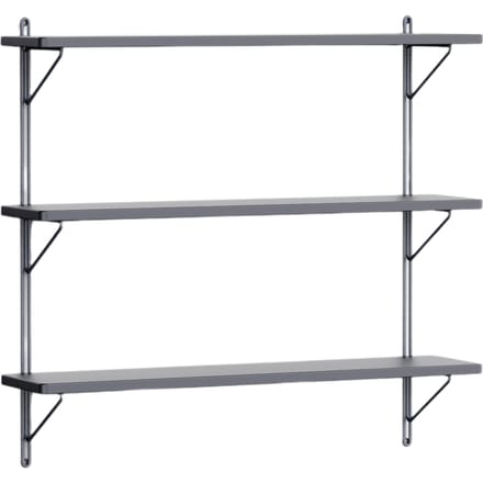 NINE Inline wandplank klein - dark grey