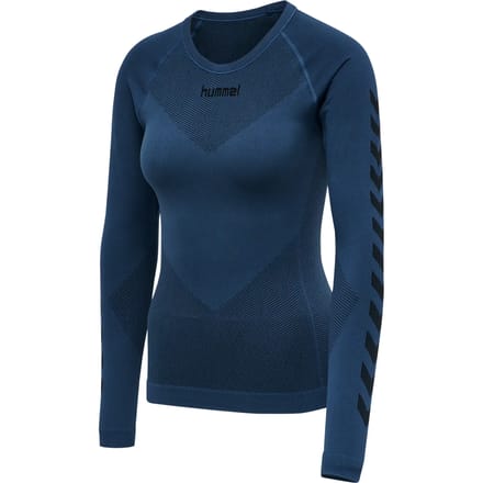 Hummel First Seamless Lange Mouwen Basislaag Blauw XL-2XL Vrouw