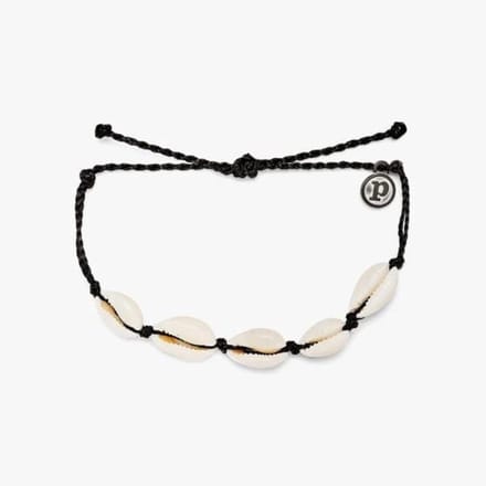 PURAVIDA Knotted Cowries Bracelet 5 Pk