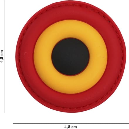 101 Inc Embleem 3D Pvc Belgium Air Force  9016