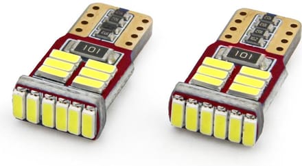 AMiO LED CANBUS 5SMD 5730 T10 (W5W) Wit