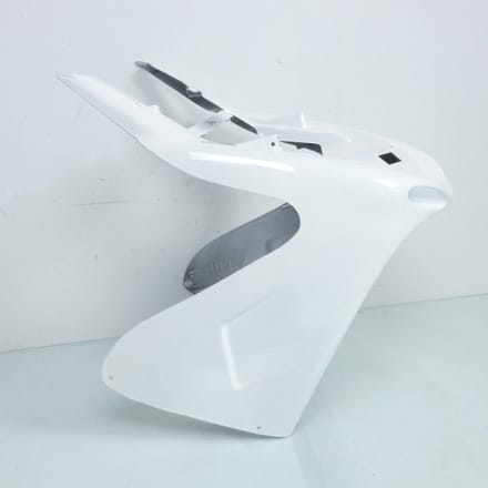Spoiler voorbeenschild TNT voor Scooter MBK 50 Nitro wit glanzend Nieuw