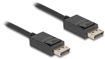 Delock DisplayPort kabel | DP2.1a (16K 60Hz) | UHBR20 (80Gbit/s) | 1 meter