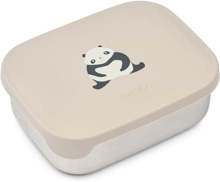 Liewood Lunchtrommel RVS Arthur Panda Sandy