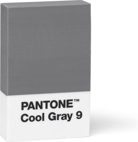 Pantone Eraser, Cool Gray 9, Grau, One size