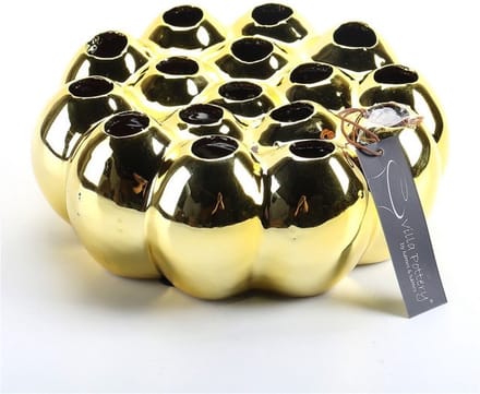 Villa Pottery Aruba Gouden Vaas 20x20x8