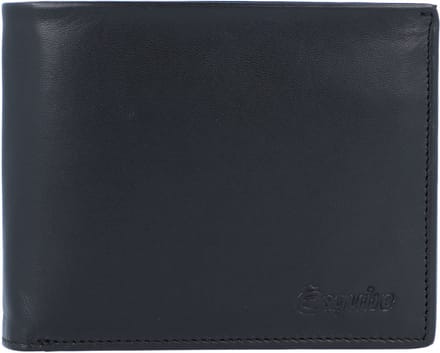 Esquire Nieuw Zijden Portemonnee Leer 10,5 cm - Jongens - Horizontaal - schwarz