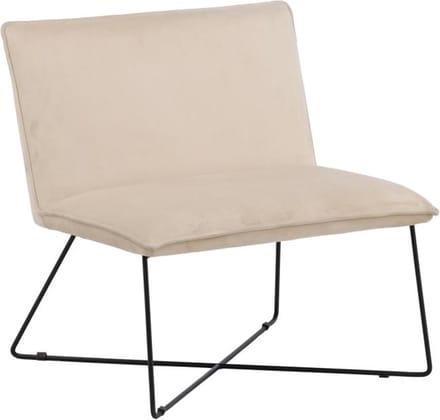 Svea - Piva fauteuil - velvet - beige