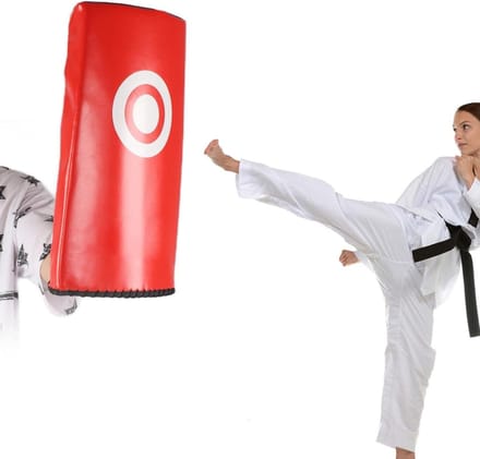 Muay Thai Pads - Kickboks Pads Sparring Gear - Martial Art Training - Schokabsorberende Eva Vulling