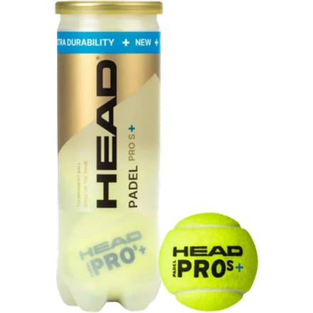 Head Padel Pro S+ - padelballen - padel - 1 blik - 3 ballen