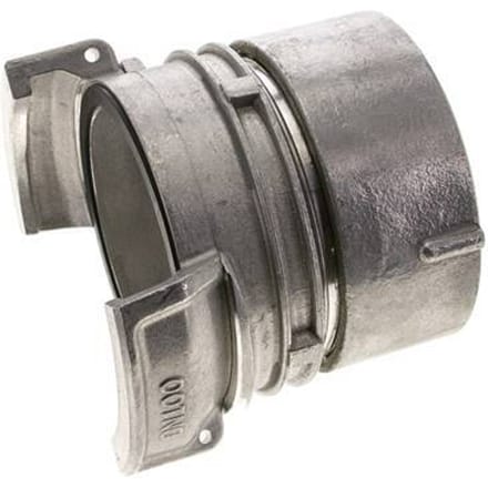 Guillemin DN 100 Aluminium Koppeling G 4'' Binnendraad Met Borgring