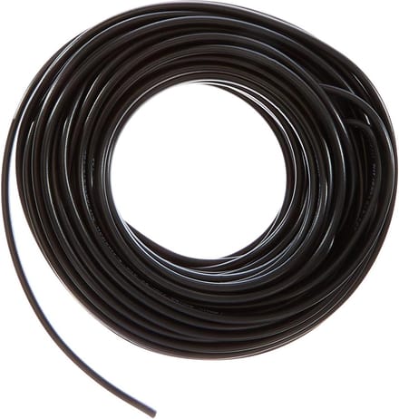 Cable roller H03VVH2-F 2x075 mm² length 20 m Black - Flexible Electrical Wire Reel stroomkabel 3 aderige