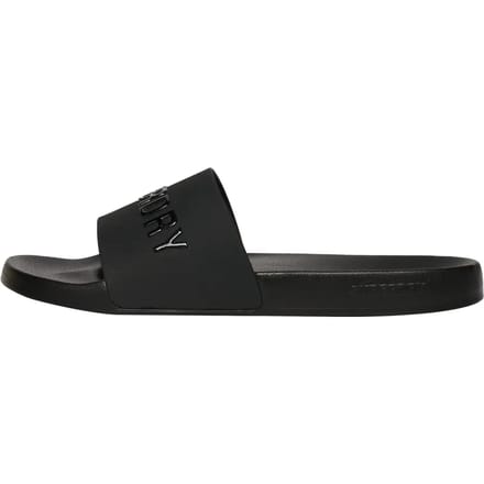 Superdry Logo Pool Slippers Zwart EU 42-43 Man