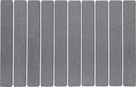 5Five Diatomite Badmat - 59x39cm - Water absorberend - Grijs