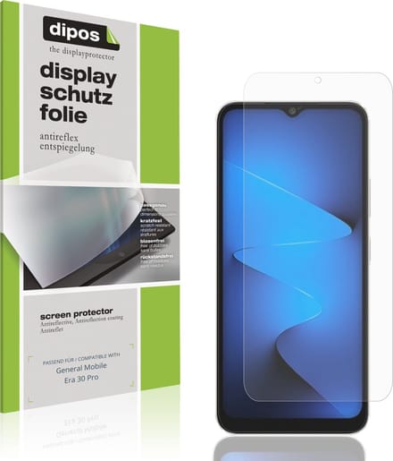 dipos – 4x Matte Beschermfolie geschikt voor General Mobile Era 30 Pro | Krasbestendige & antireflecterende Screenprotector Ultra-Thin