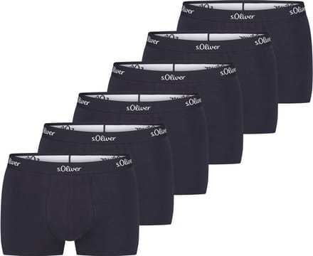 s.Oliver Heren retro short / pant 6 pack Basic