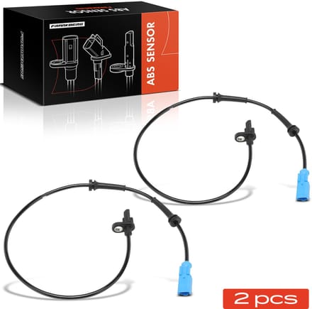 Frankberg 2x ABS Sensor Achteras Links Rechts voor Citroën