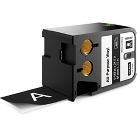 DYMO 1868799 XTL tape vinyl wit op zwart 41mm (origineel)