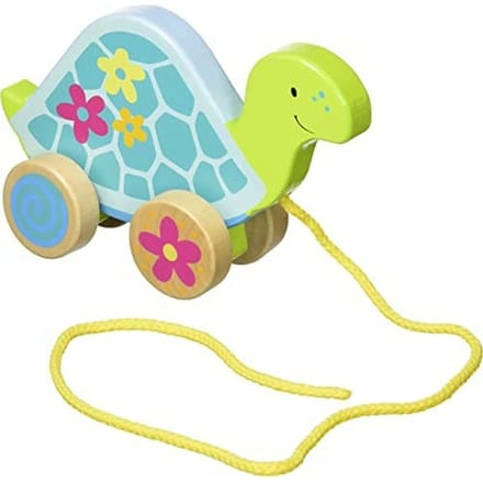 Goki Susibelle Wooden Draft Animal Turtle